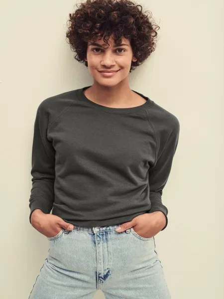 Класически суичър с качулка Fruit Of The Loom сиво