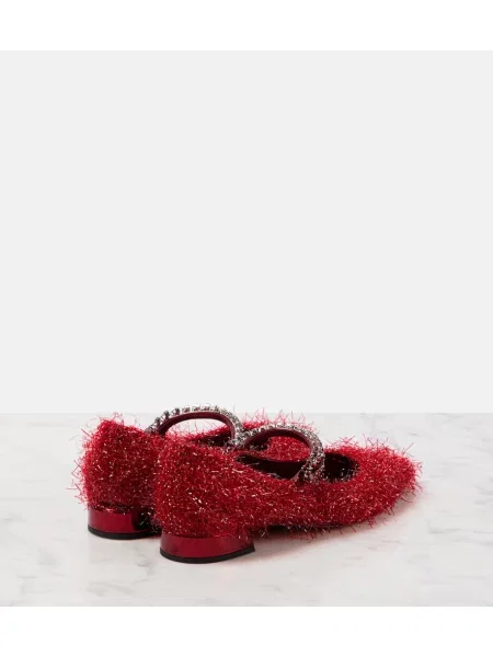 Pantofi cu toc Jimmy Choo roșu