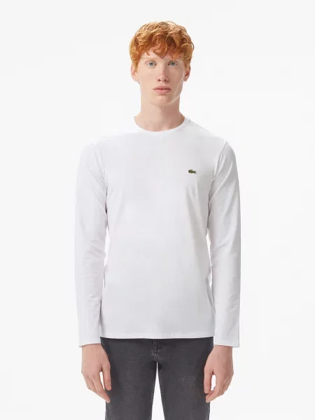 Лонгслив Lacoste белый