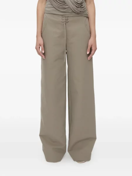 Pantaloni Christopher Esber gri