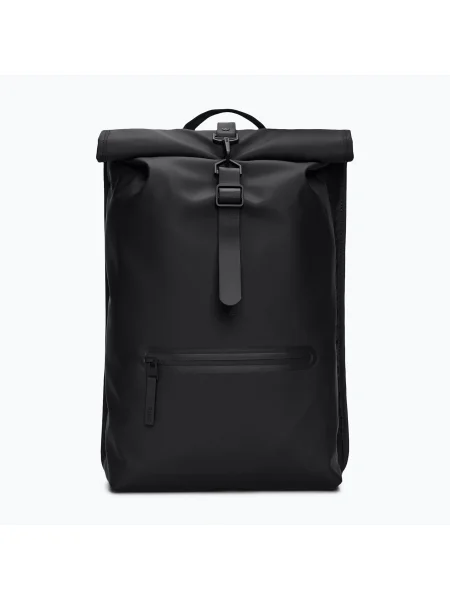 Olcsóbban. városi hátizsák Rains Rucksack Rolltop W3 13 l black. Méret: 13 l fekete