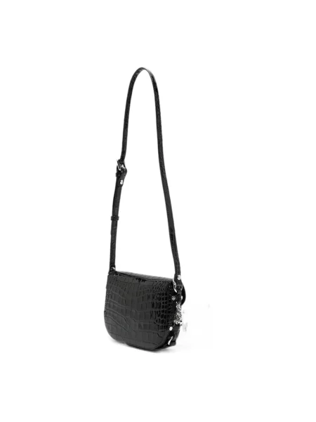 Torebka crossbody Vivienne Westwood skórzana czarna