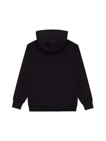 Bluza sportowa Colmar z kapturem z logo z długim rękawem czarna