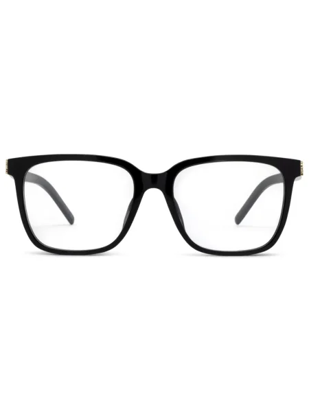 Ochelari de soare pătrați Saint Laurent Eyewear negru