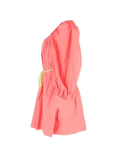 Rochie mini Zimmermann plisată de costum roz