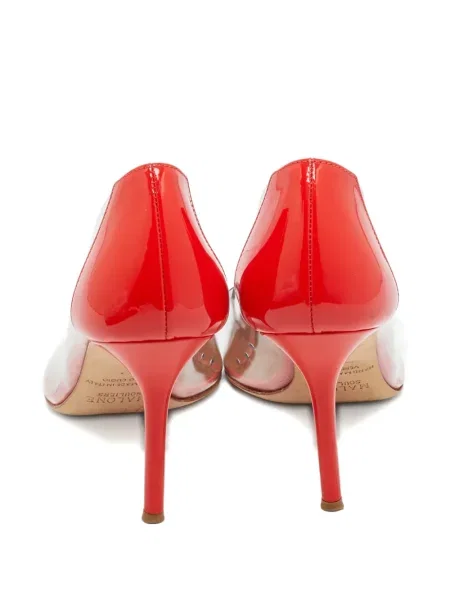 Pantofi cu toc Malone Souliers transparente roșu