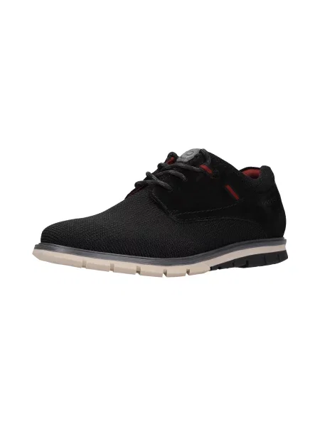 Bugatti Pantofi cu șireturi sport negru