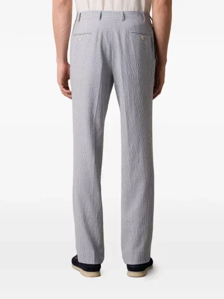 Pantaloni Brooks Brothers cu dungi albastru
