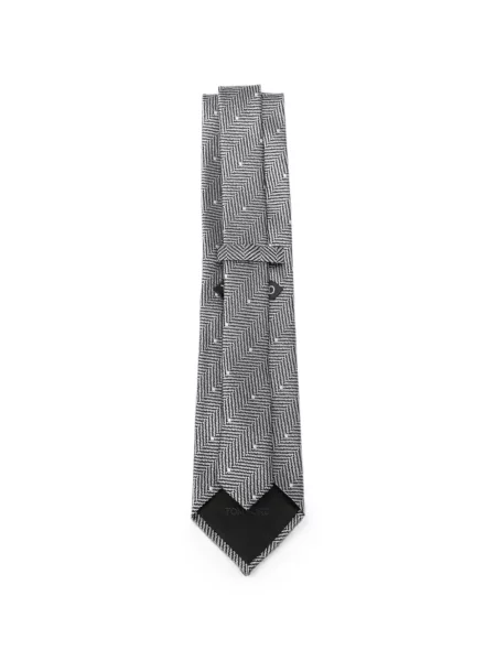 Cravată Tom Ford cu buline negru
