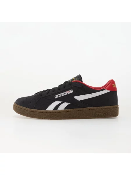 Tenisky Reebok Club C Grounds Uk Black/ Ftwr White/ Gum EUR 40 bílé