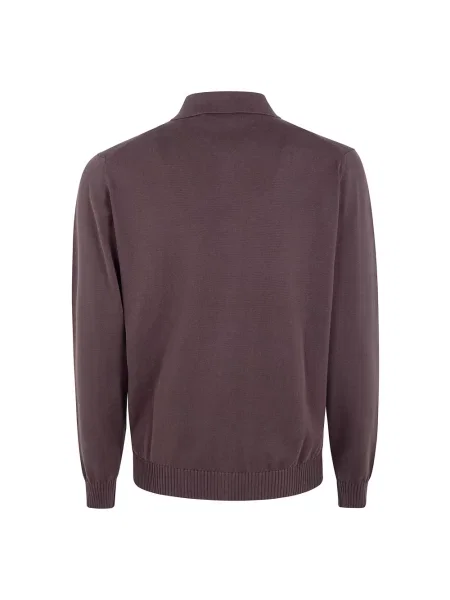 Sweter Filippo De Laurentiis casual brązowy