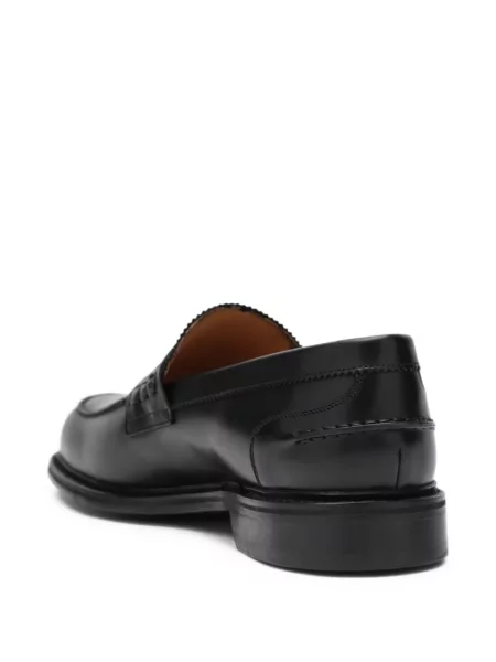 Pantofi loafer Berwick Shoes din piele negru