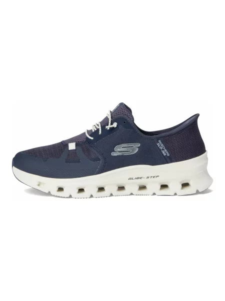 Sneakersy Skechers niebieskie