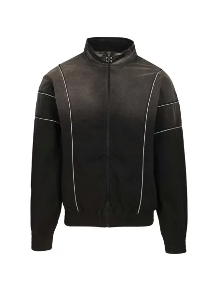 Geacă Off-white cu autograf alb