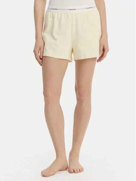 Calvin Klein Underwear Pantaloni scurți pijama galben