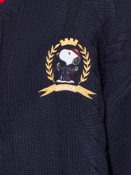 Tommy Hilfiger Sweter Peanuts™ blau czerwony