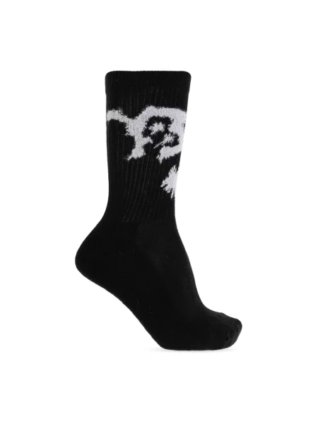 Skarpety Y-3 z logo czarne