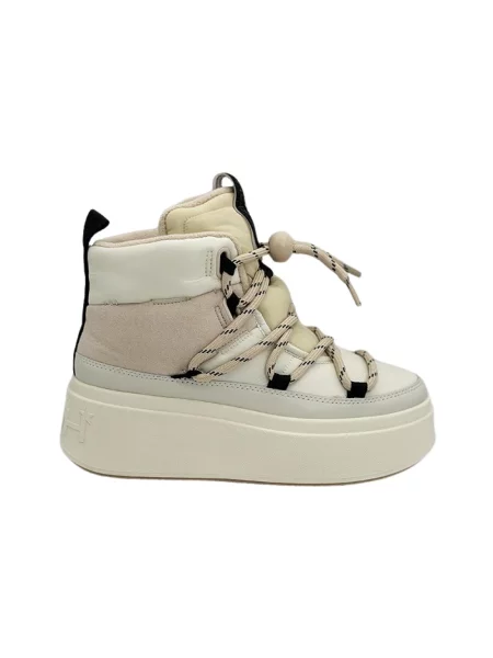 Sneakersy Ash pikowane beżowe