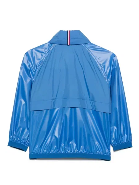 Kurtka dziecięca Moncler Enfant niebieska