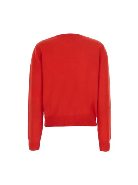 Sweter Solocascmir czerwony