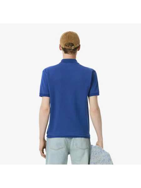 Lacoste Koszulka Polo Classic Fit Ciemnoniebieska niebieski