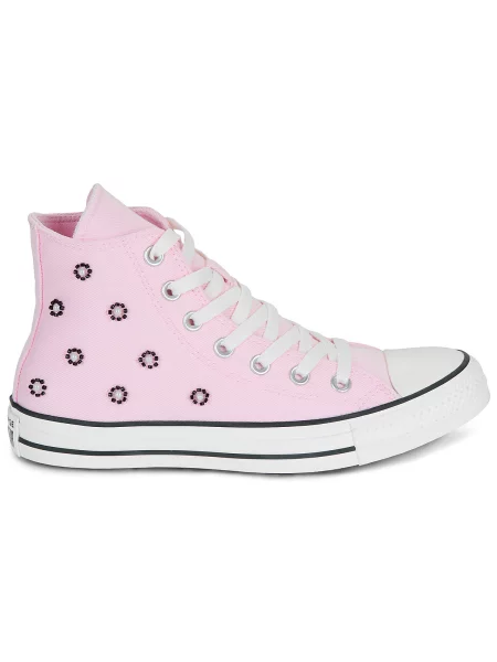 Gyöngyös félcipő Converse rózsaszín
