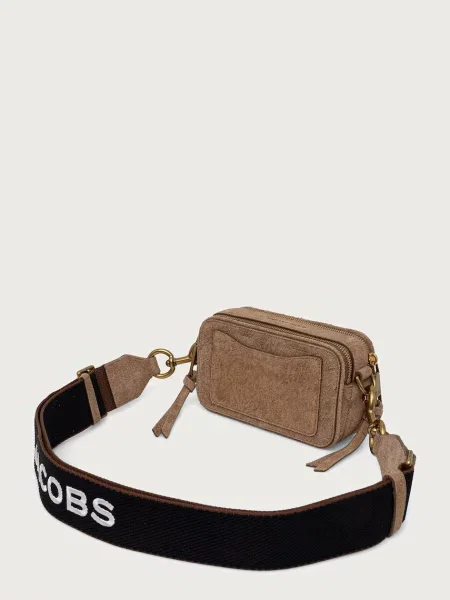 MARC JACOBS сумка крос-боді замшева THE SNAPSHOT