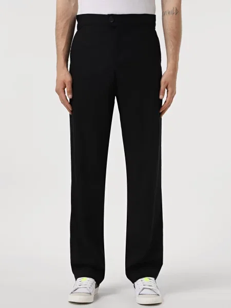 Штани повсякденні IJ pants-linen-black-man льон/віскоза чорний