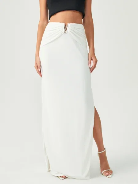 BWLDR Fustă WILLOW' alb