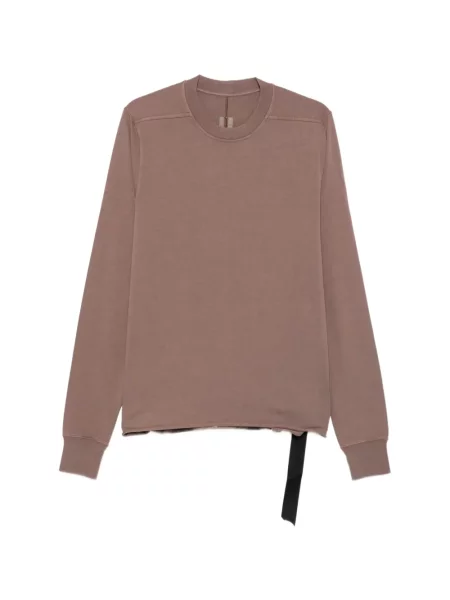 Lung pulover Rick Owens Drkshdw cu decolteu rotund violet