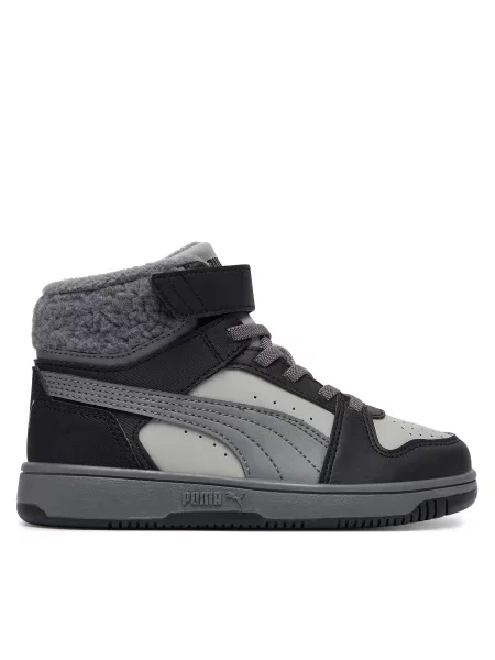 Puma Сникърси Rebound Slam Mid Cozy Ac+Ps сив