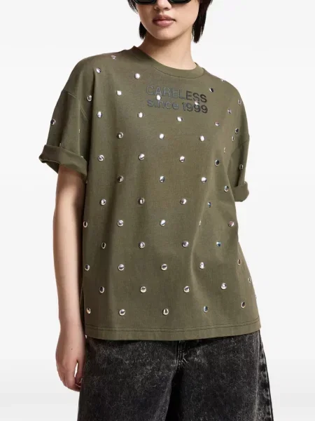 Tricou Essentiel Antwerp cu imagine verde