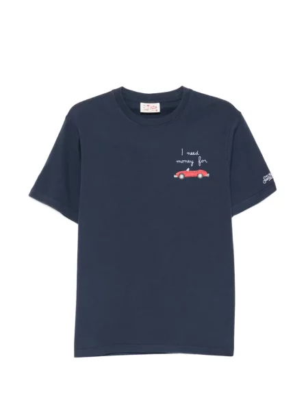 Tricou Mc2 Saint Barth cu imagine albastru