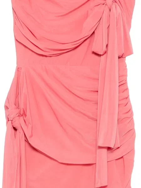 Rochie Blumarine cu funde de costum roz