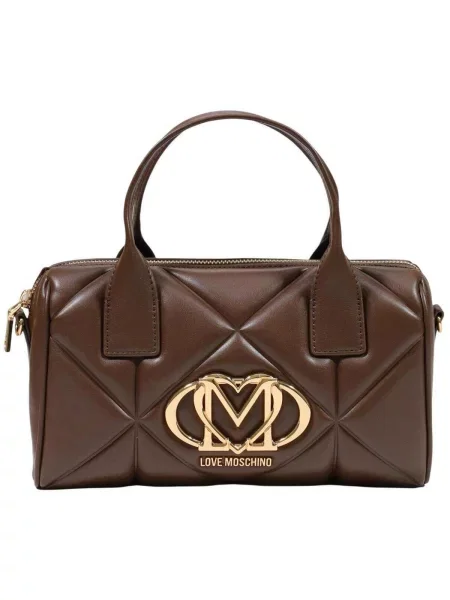 Kabelka Love Moschino hnedá