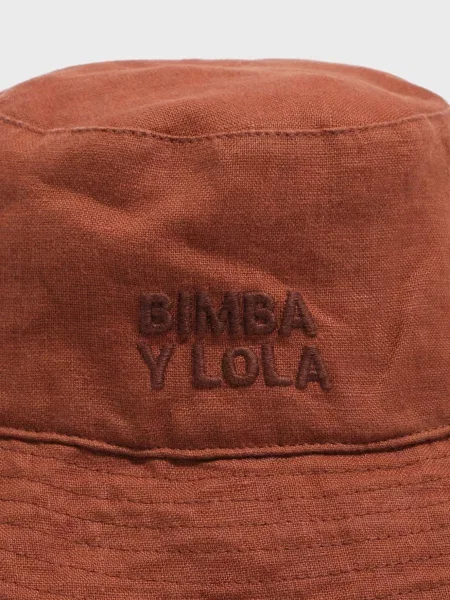 Лляна панама Bimba Y Lola коричнева