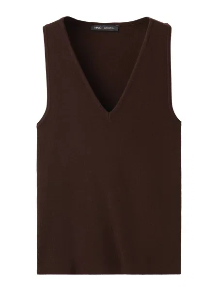 MANGO Top BEIXAMEL ciocolatiu