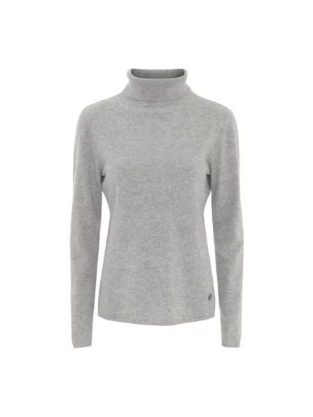 Sweter Btfcph z kaszmiru szary