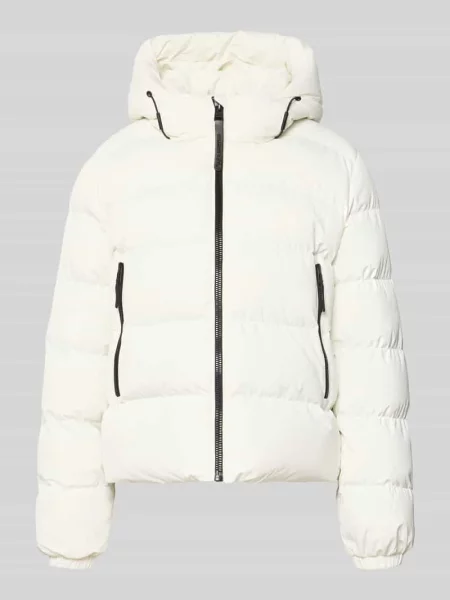 Kurtka w pikowanym wyglądzie krój regular fit Superdry biała