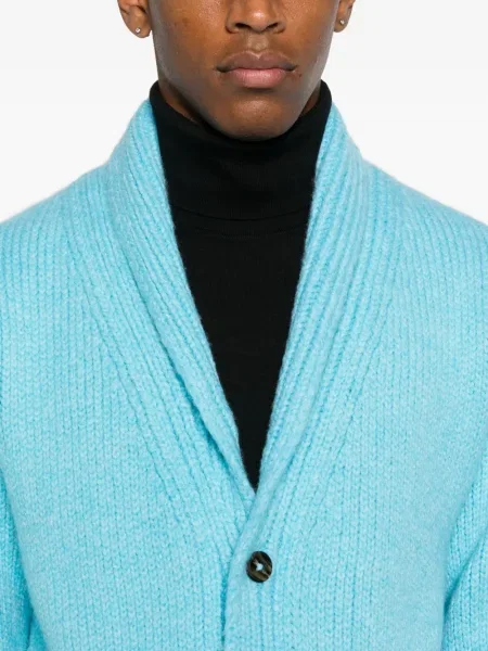 Gulerat cardigan Tom Ford albastru
