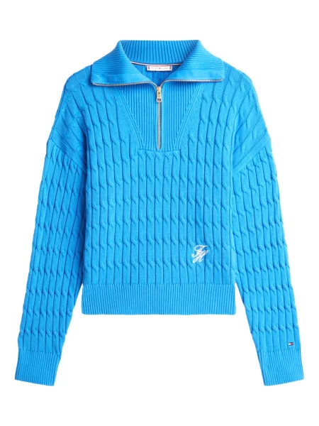 Pulover Tommy Hilfiger albastru