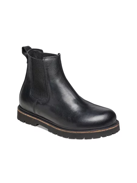 Buty trekkingowe Birkenstock Highwood Slip On Skórzane czarne