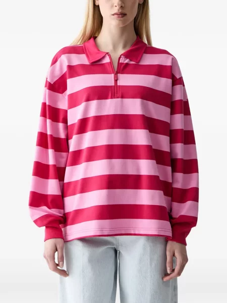 Tricou polo Adidas roz