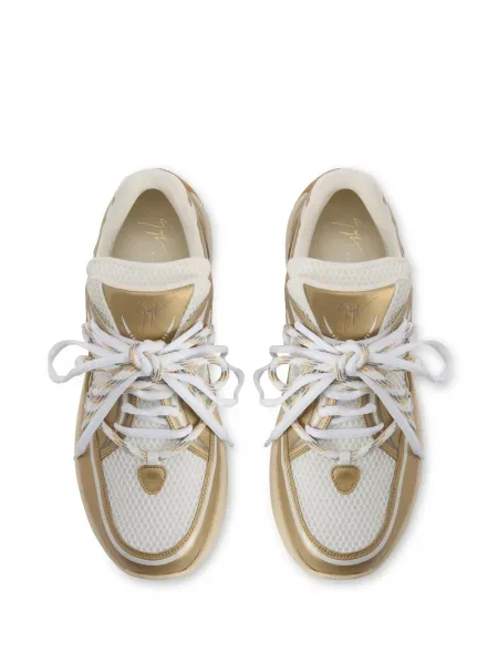 Bőr sneaker Giuseppe Zanotti fehér