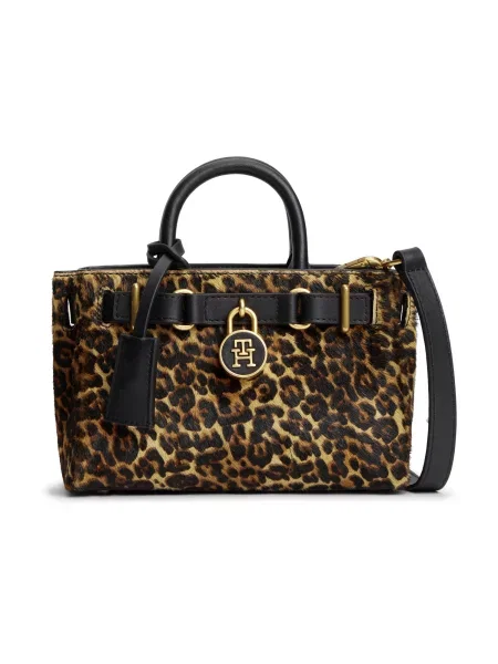 Geantă shopper Tommy Hilfiger negru