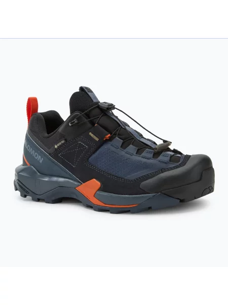 Férfi túrabakancs Salomon X Ultra Alpine GTX grisaille/fekete/vörös narancs. Méret: 42 EU fekete