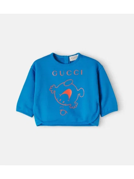 Gyerek melegítő felső Gucci kék