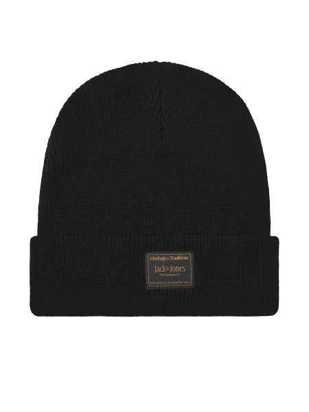 JACK & JONES Căciulă JACATTITUDE' negru