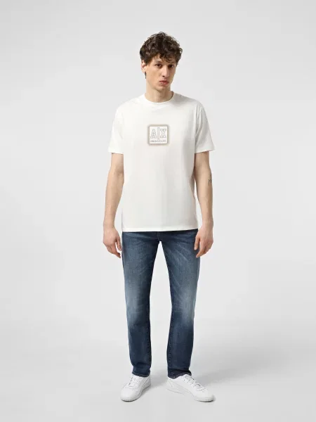 Завужені джинси Armani Exchange синій