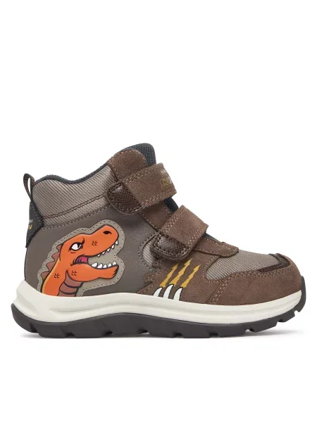 Gležnjače Skechers smeđa